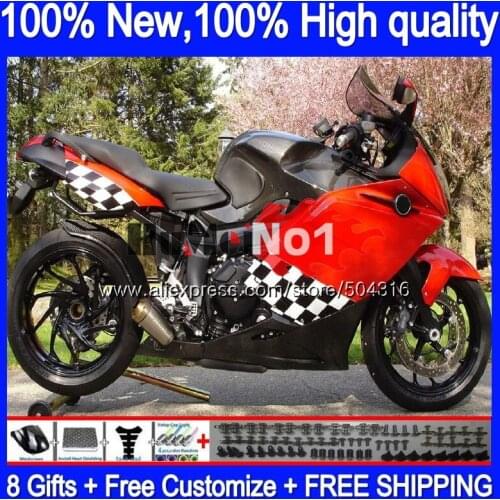 Body For BMW K1200 K 1200 S K-1200S K 1200S 101MC.5 K1200S 2005 2006 2007 2008 2009 2010 05 06 07 08 09 10 Fairing Black Red