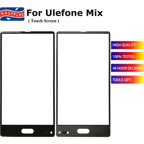 KOSPPLHZ New Mobile Touchscreen For Ulefone MIX Touch Screen Glass Panel Digitizer Sensor Black Touch Screen For Ulefone MIX