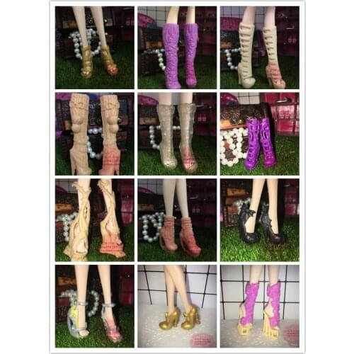 Beautiful shoes of Monster high school Shoes Doll Shoes many kinds gift for girl