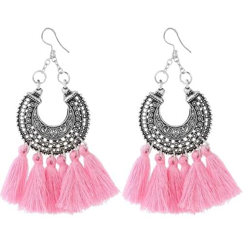 PAGlisten Bohemian Retro Ethnic tassel earring vintage bohemia women jewelry gift