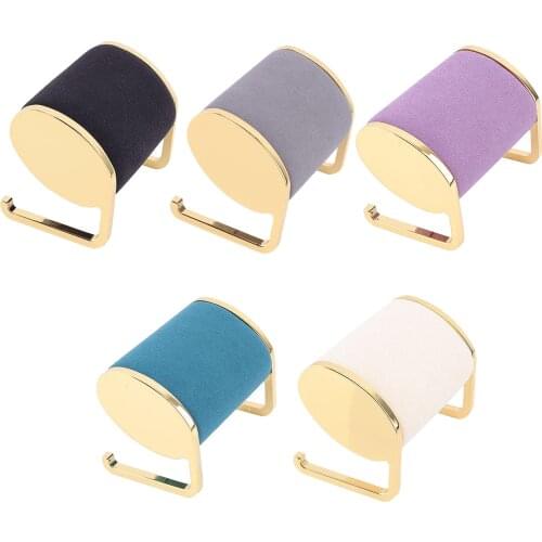 Jewelry Display Retail Table Top Necklace Watch Bracelet Stand Purple