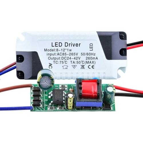 LED Driver 3W 4W 5W 7W 9W 12W 18W 24W Power Supply 300mA DC Adapter Transformer Constant Current Isolation For LED Lights