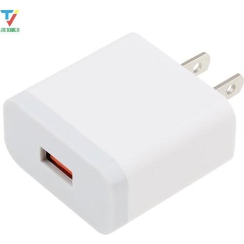 Single USB Charger 2A Fast Charging US Plug Adapter Portable Wall Charger Mobile Phone Cable for Iphone Samsung Xiaomi 50pcs