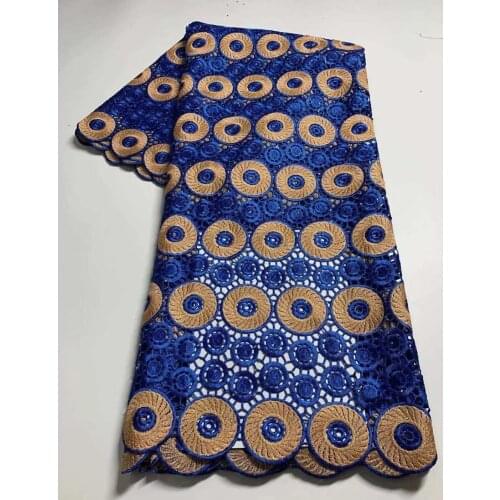 African Cord Lace For Party Cotton Guipure Lace Fabric With Stones 2021 High Quality Nigerian Lace Fabric Sewing Material 5yards