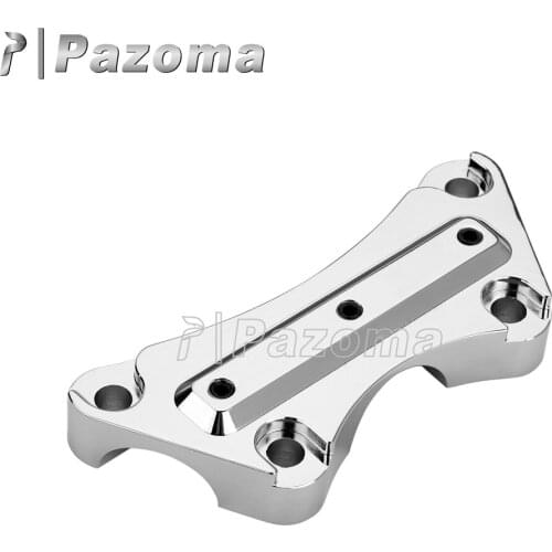 Motorcycle CNC Billet Aluminum 1" 25mm Handlebar Riser Top Clamp for Harley Touring 1997-2017