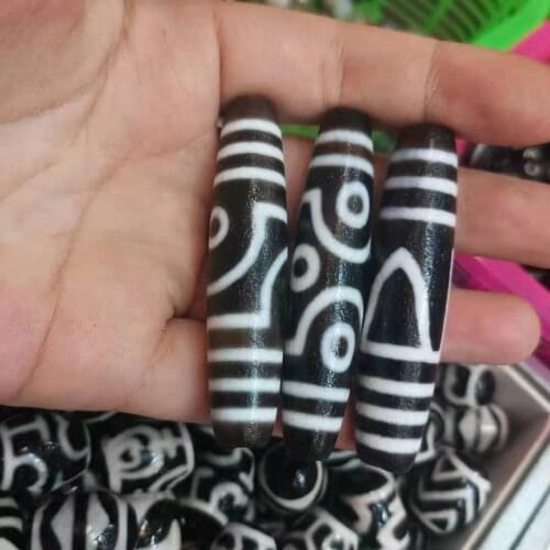 1pcs/lot pure natural agate dzi bead weathered patina wholesale weathered pattern folk-custom Live hot push Necklace Bracelet