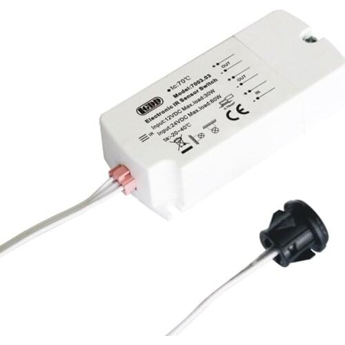 DC 12V IR Sensor Switch 40W Infrared Light Switch for LED Strip Motion Wave