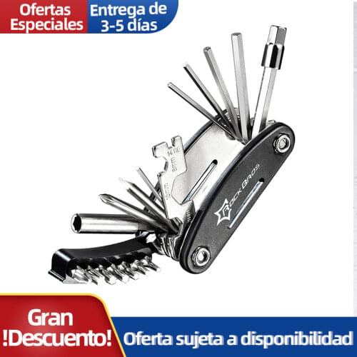 ROCKBROS 16 in 1 Bicycle Tools Sets Mountain Road Bike Multi Repair Tool Kit Hex Spoke Wrench Cycle Screwdriver Tools 2 Styles