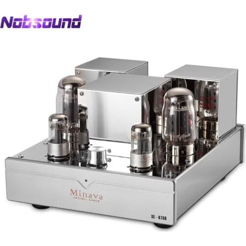 Nobsound KT88 Single-ended Integrated Vacuum Tube Amplifier Class A HiFi Audio High Power Amplifier 12W*2