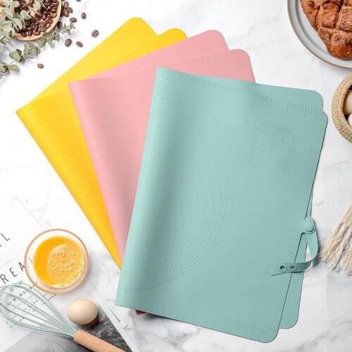 Manual Dough Pad Eco-friendly Heat Resistant Silicone Rolling Dough Liner Pad for Home Kitchen Supplies