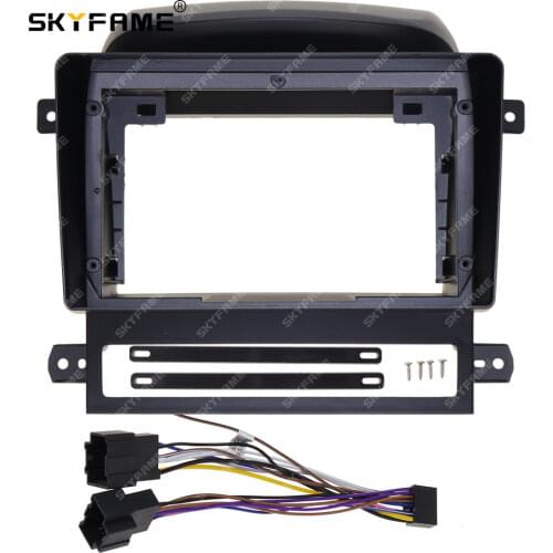 SKYFAME Car Frame Cable For Chevrolet CAPTIVA 2007-2011 Android Big Screen Dask Kit Fascia Frame
