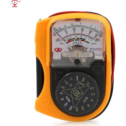 TY QQ2.0 Mini Test Multimeter Professional Measurement AC / DC Resistance Battery Household Electrician Maintenance Equipment