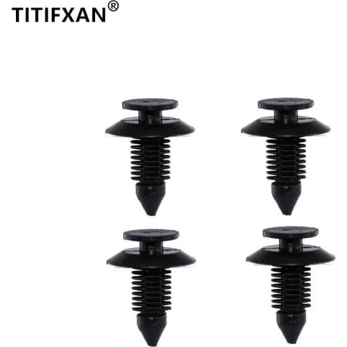 10PCS for Ford Mustang plastic fasteners for Door panel trim panel side skirt surround barb type plastic clip