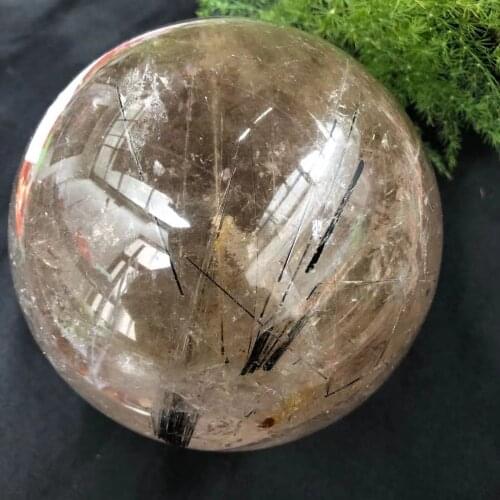 100% High Quality Natural Crystal, With Hair Crystal.Has A High Collection Value, Has The Spirituality Of The Mineral Stone.Deco