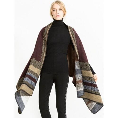 195*67cm Cashmere imitation Shawl Scarf Autumn Winter Scarves Men Foulard Square Hijab Ladies wrap muffler pareo female hijab