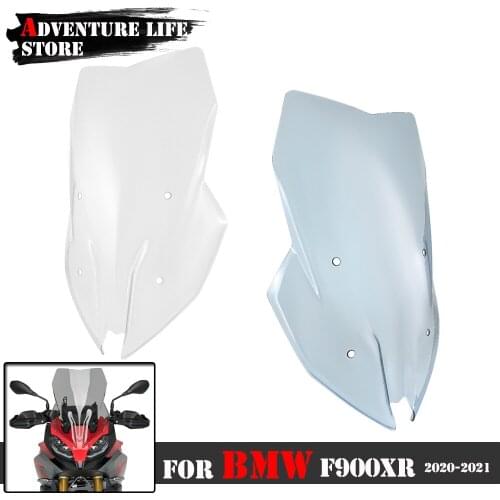 Motorcycle Windshield Windscreen Deflector Protector Wind Screen With Screws For BMW F900XR F 900 F900 XR 2020 2021 XR900 Baffle