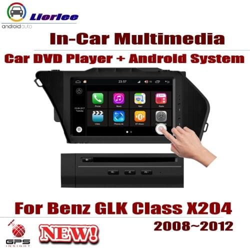 For Mercedes Benz GLK Class X204 2008-2012 Car Android Player Radio DVD GPS Navigation System Audio Video In Dash Multimedia
