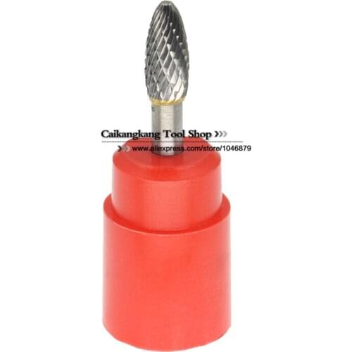 Head 8mm,Torch-shaped,carbide rotary burrs, rotary burrs, deburring with rasp, carbide burrs, carbide grinding. HX0820M06