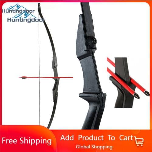 Huntingdoor 30lbs/40lbs Recurve Bow and Arrows Set Right Hand&Left Hand Double Arrow for Shooting Hunting Games Outdoor Sports