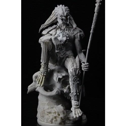 Cool 1/8 GK Resin White Model Statue Iron-Blood Unpainted Kits GK Resin Handmade Figures