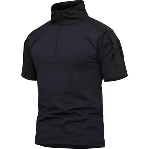 Summer Outdoor Army Eagle Quick Dry Camouflage Tactical T-Shirt Men Short Sleeve Soldier Combat Military T-Shirt Multi-Lens