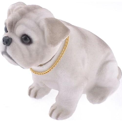 TOYL Cute Dog Doll Car Nodding Dog Shakes His Head Shaking Dog For Car Decoration