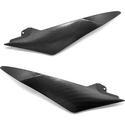For Yamaha YZF R6 2008-2016 Carbon Fiber Gas Tank Side Trim Cover Fairing Cowl
