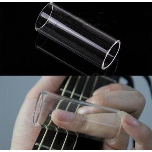 Plexiglass Guitar Slide Finger Slider Electric Guitar String Slide Glass Tube Finger Protect Knuckle Guitarra Accessories