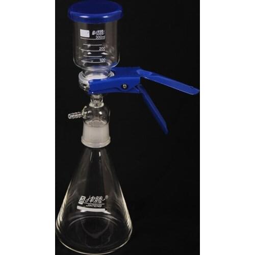 Full set of Sand Filter Unit glass Solvent Filter 250/500/1000/2000ml