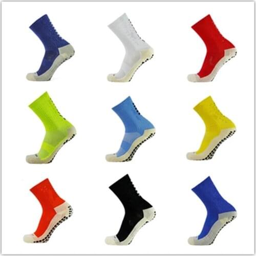 Professional New Sports Non-slip Cotton Soccer Socks Mens Calcetines Soccer Cycling Soccer Socks Women Men
