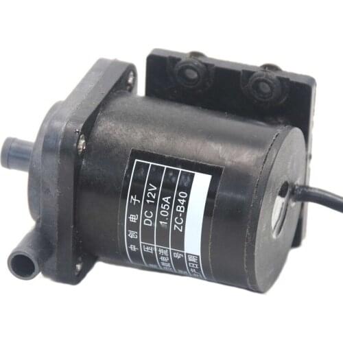 12V DC ZC-B40 Hot Water Pump Mini Brushless Magnetic High Temp 100 Degrees C