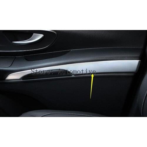 For Mercedes-Benz Vito W447 2014-2017 Inner Front Door Armrest Decoration Trim car-styling auto accessories