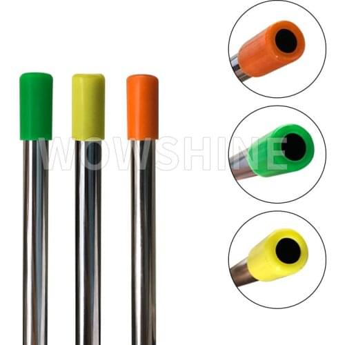 Wowshine New Free shipping 100pcs silicone sleeve stainless steel straw mouth protector for 8mm Diameter straws