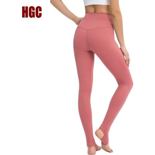 Running 2021 Yoga Pants Women High Waist Naked-feel Fabric Sport Buttery-Soft Elastic Leggings Fitness Squat Proof GYM Tights