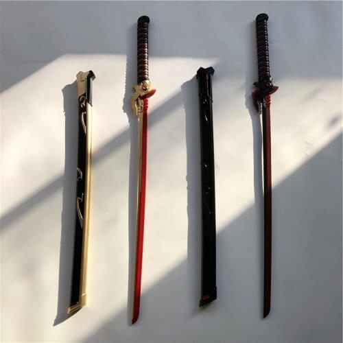 106cm Cosplay Overwatch Game Genji Evil Spirit Sheath Knife Dragon Blade Shimada Genji Katana Role Play PU Weapon Prop Sword