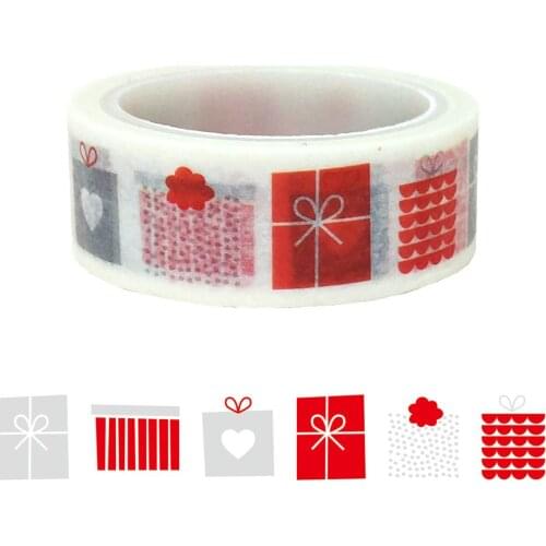 20pcs/set Christmas Gift Packaging Box DIY Washi Tape Decorative Hand DIY Accessories Paper Washi Tape Stationery Tape
