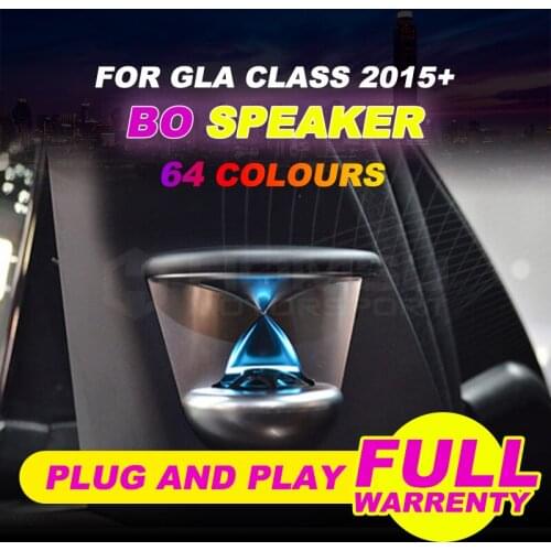 3/12 colours 3D speaker Audio Speaker For ML / GL /GLS/ GLE class W166 W292 X166 BO LED tweeter interior car accessories