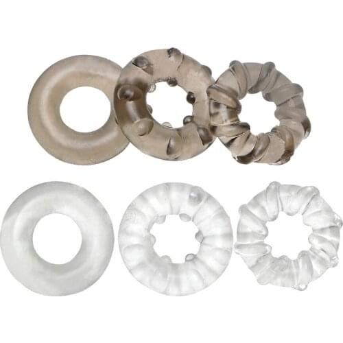 3Pcs/set Delay Ejaculation Cock Ring Penis Ring Sex Toys for Men Sex Product Adult Products