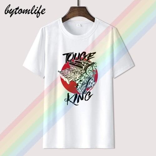 4AGE Japan Car Engine AE86 T Shirt Male Leisure JDM Nissan T shirt Plus size Top design Car Tees