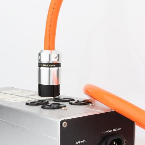 5N OFC Pure Copper European standard Power Connector EU Schuko Power Cord HIFI