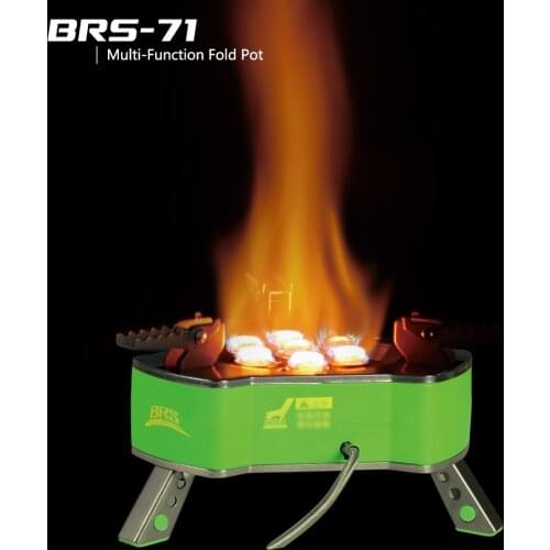 BRS-71 Portable Outdoor Camping Stove Butagas LPG Gas Cooking 9800W Picnic Gas Stove Butane Gas Burner Bruciatore