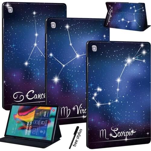 Tablet Case for Samsung Galaxy Tab S6 10.5/Tab S7 11"/Tab S4 10.5/Tab S5e 10.5"/Tab S6 Lite P610 Anti-fall Pu Leather Cover+pen