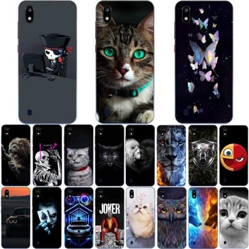 For ZTE Blade A7 2019 Case Wolf Silicon TPU Fundas for Blade A5 2019 for Blade A3 2019 Cat Animal Shell Bag Housing Phone Cases