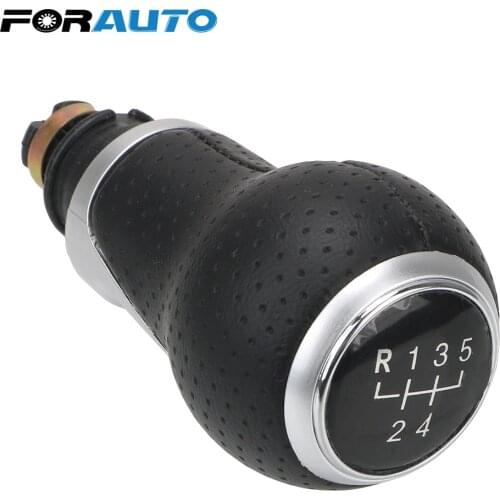 FORAUTO 5/6 Speeds Car Gear Shift Knob For Audi A4 B6 B7 B8 A6 S4 8K A5 8T Q5 8R S Line Ibiza 6J Seat Leon Mk1 Passat Golf 12mm