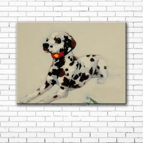 NEW impression cartoon animal pot dog canvas printings oil paintings printed on canvas home kid room wall art decoration picture