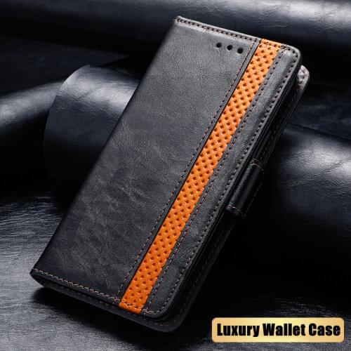 Retro Leather Case For Realme 6i 6s 5i 5s 7 6 2 Pro 5 Luxury Flip Book Case Cover For Oppo Realme GT C21 C11 C15 C1 U1 V11 V15
