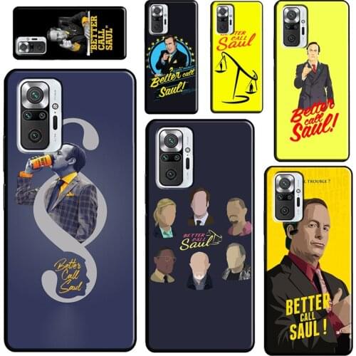 Better Call Saul For Xiaomi Redmi Note 10 Pro Note 9 Pro 8T 9S Note 8 Pro Phone Case For Redmi 9 9C 9T 9A