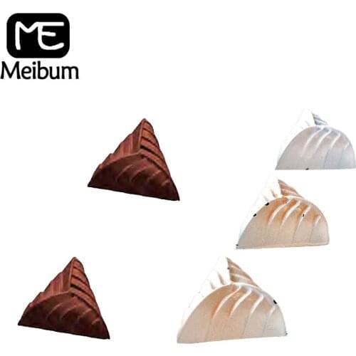 Meibum 18 Cavity Triangular Pattern Child Hard Candy Polycarbonate Mould Chocolate Chunk Mold Confectionery Baking Tray
