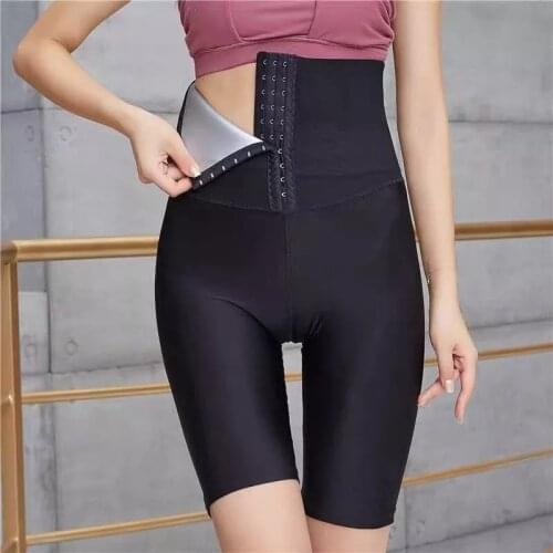 Fitness Slimming Leggings Women Tummy Compression Shorts Elastic Waist Trainer Butt Lifter Body Shaper Panties Shapewear Corset