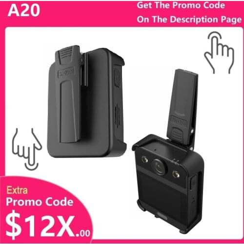 SJCAM A20 Portable Body Camera 10m LED Night View Gyro Touch Screen Police Wearable Anti-terrorism Law Enforcement DV Camcorder